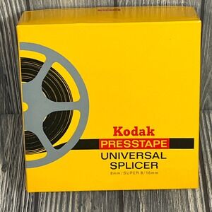 Kodak Presstape Universal Splicer Gray Vintage Film Tool Gear